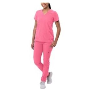 Adar Pink Scrub Set